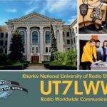 В науково-технічному центрі RadioHAB NURE розроблено спеціальну QSL картку UT7LWW